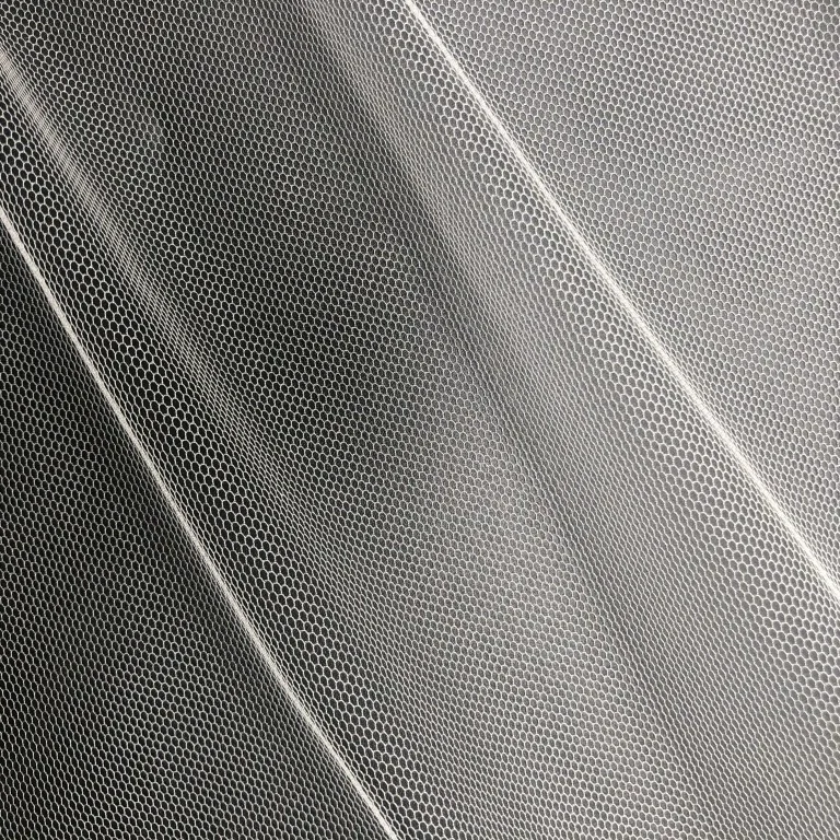 Nylon Tulle Mesh Fabric for Embroidery