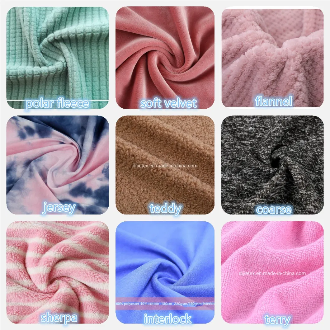 Hot Sale 100% Polyester Fashion Thick Shu Velveteen Sherpa Fleece Fabric