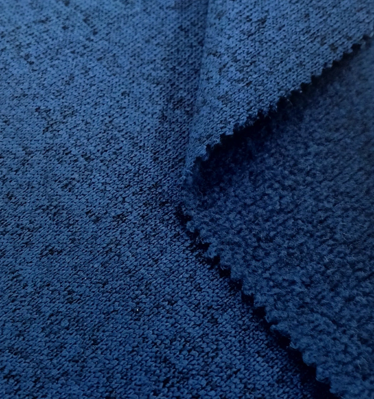 Customized Colour Pattern High Quality Knitted Polyester Coarse Needle Single Polar Fleece Fabric